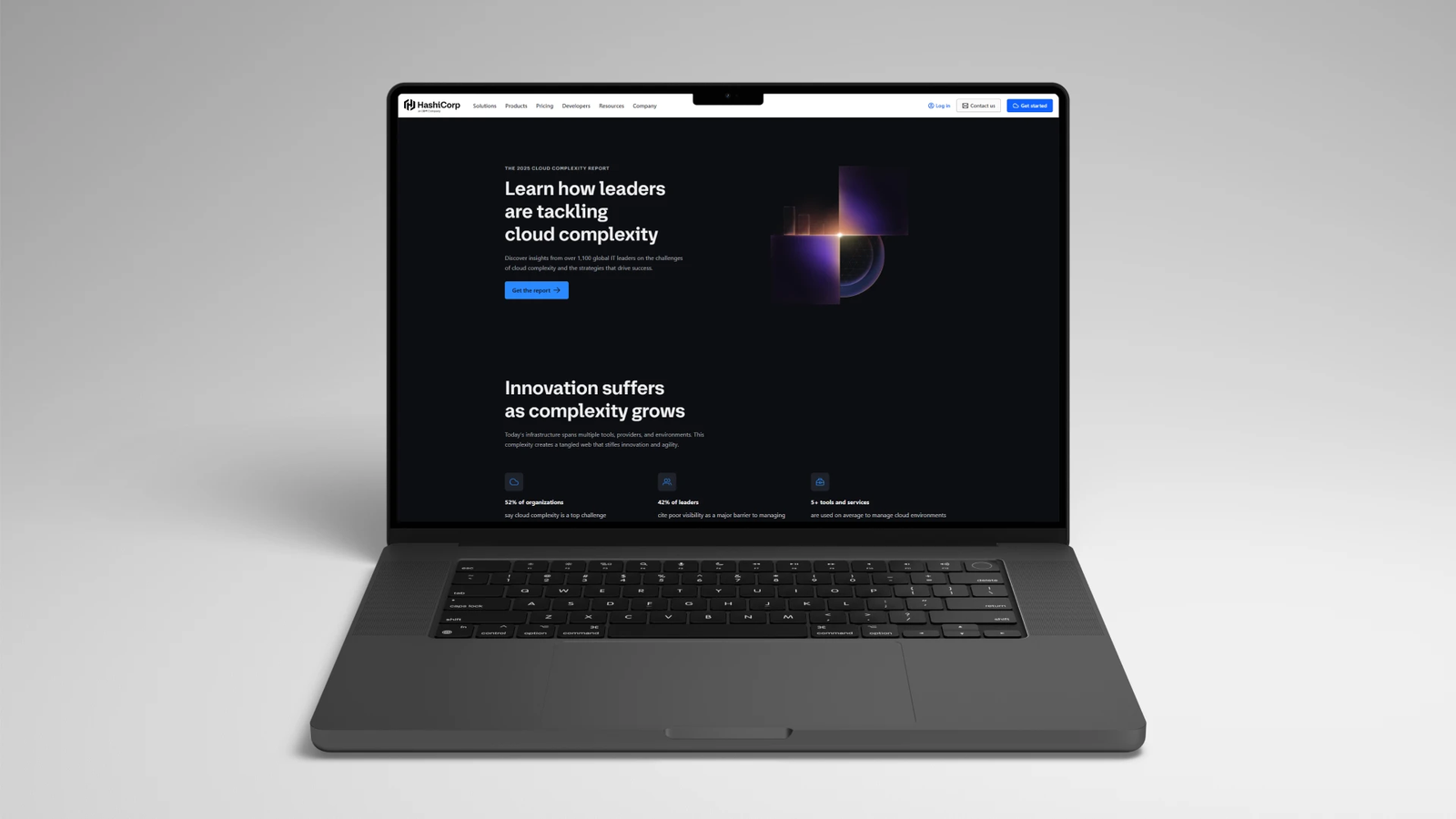 Cloud Complexity Report on the HashiCorp marketing site